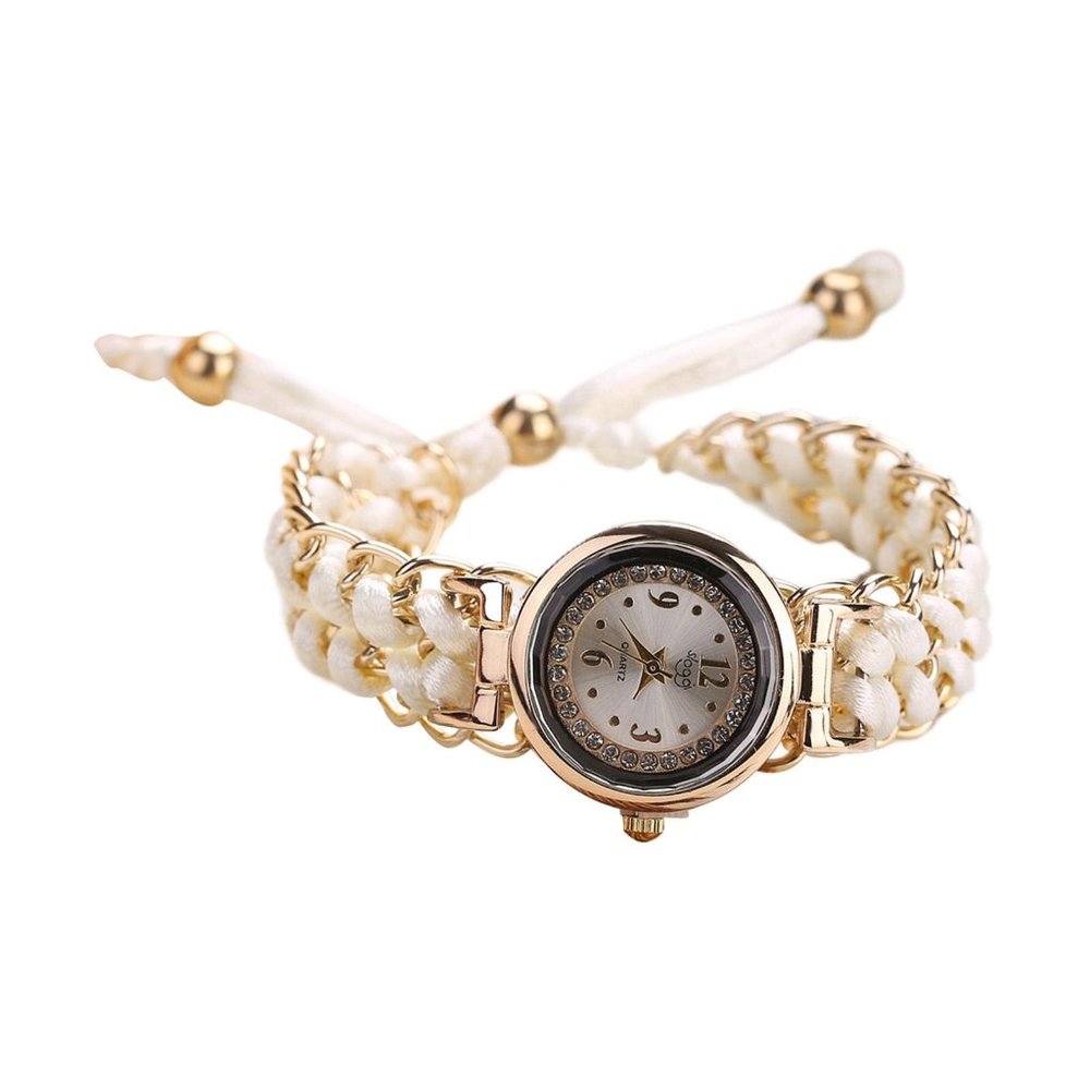 White Lady Adjustable Quartz Watch